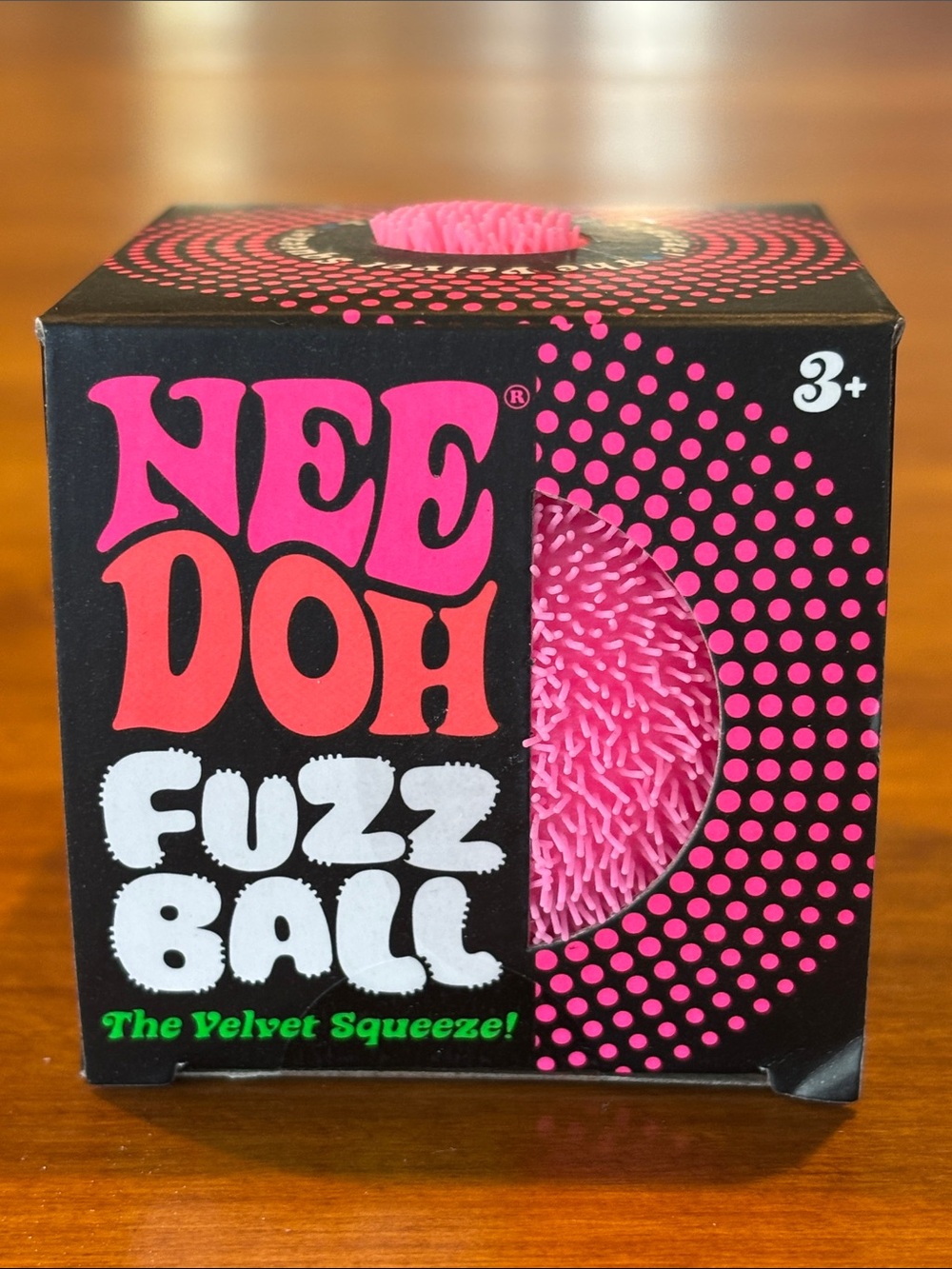 NEW NEEDOH FUZZ BALL The Velvet Squeeze Squishy Schylling Viral Squishie Toy 😮